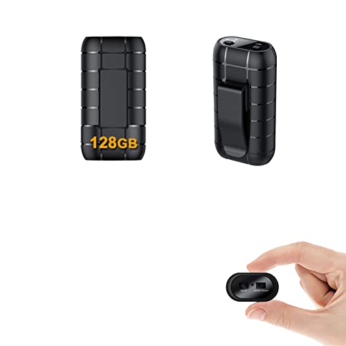 128G Magnetic Mini Voice Activated Recorder, 2000 Hours...