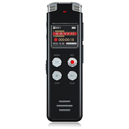 64GB Digital Voice Recorder Voice Activated Recorder with...