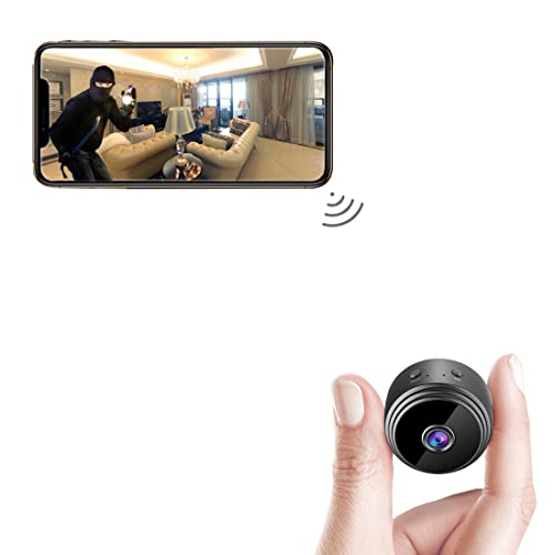 Hidden Cameras for Home Security, AREBI 1080p HD Mini Spy...