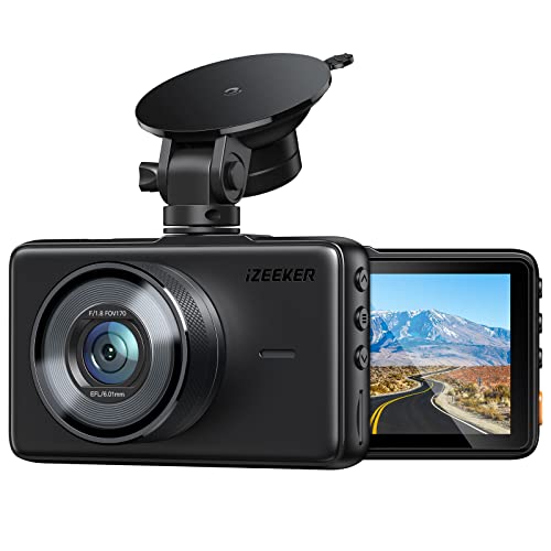 iZEEKER Dash Cam for Cars, 1080P Full HD Dash Camera,...